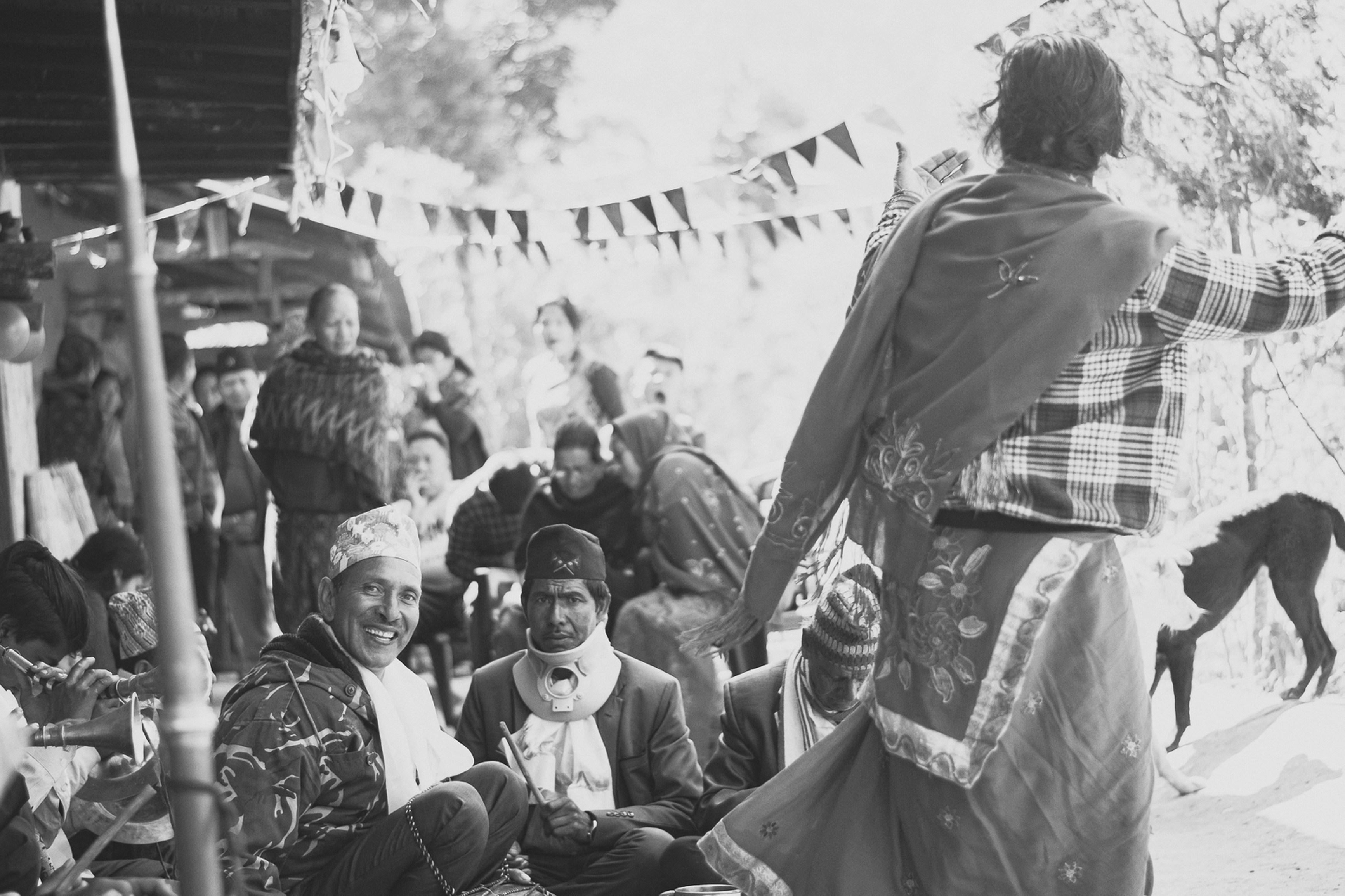 A cousin's wedding in the village